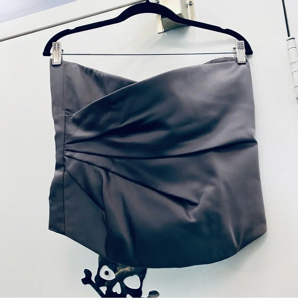 Alfred Angelo Formal Dress ๐ฉถ Silver/Grey - Picture 3 of 6